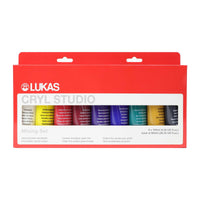 LUKAS Cryl Studio akrilfesték készlet 9 x 100 ml – 1
