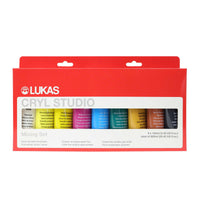 LUKAS Cryl Studio akrilfesték készlet 9 x 100 ml – 2
