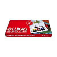 LUKAS Studio akvarell festék készlet műanyag dobozban - 13 részes