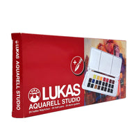 LUKAS Studio akvarell festék készlet műanyag dobozban - 24 db