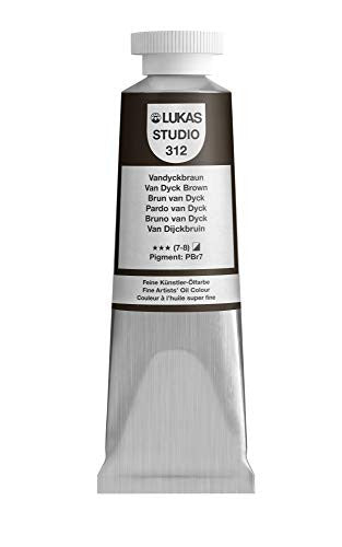 DALER ROWNEY Lukas Studio olajfesték 37 ml – Van Dyck Brown