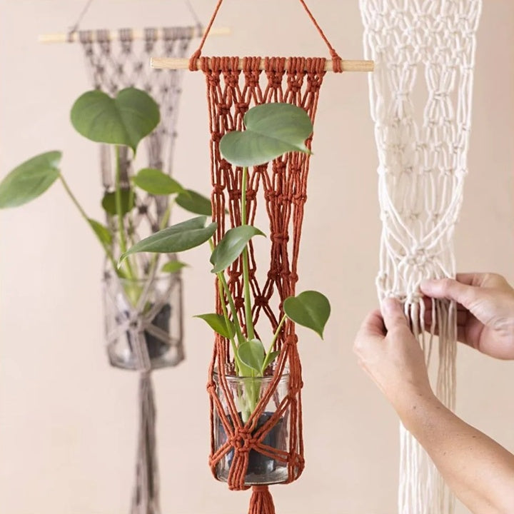 Macrame készlet függő növénytartóhoz (3)