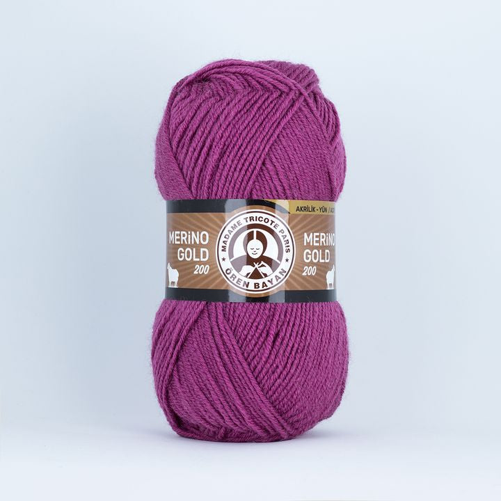 Madame Tricote Paris Merino Gold 200 - 100 g kötőfonal