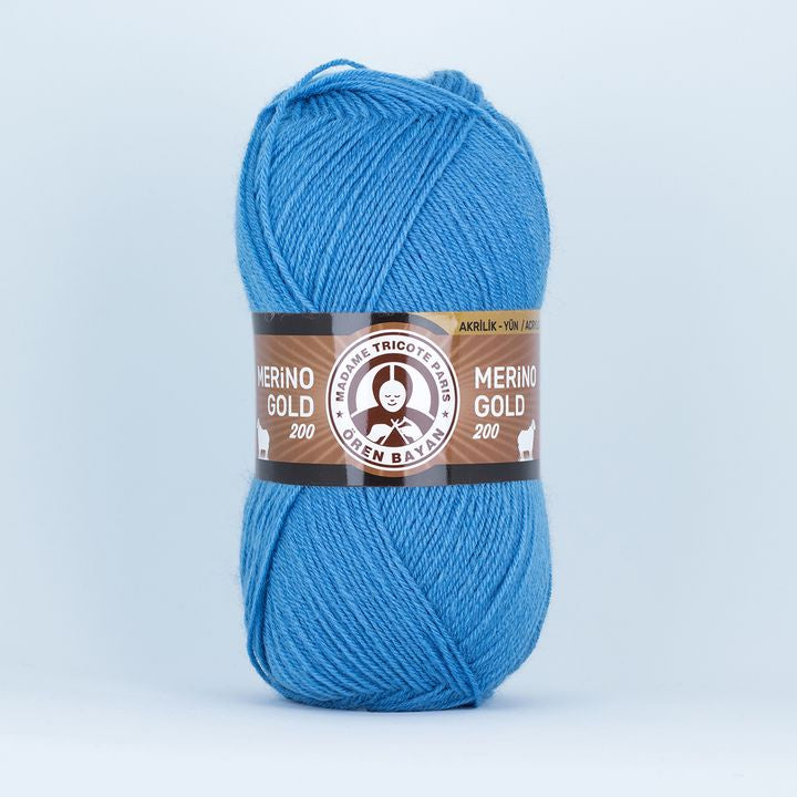 Madame Tricote Paris Merino Gold 200 - 100 g kötőfonal