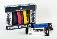 Maimeri Acrilico akrilfesték készlet Primary 200 ml