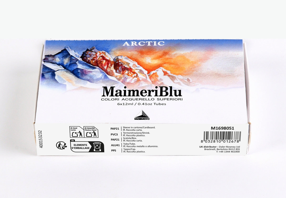 MAIMERI Maimeri Blu akvarellfesték készlet