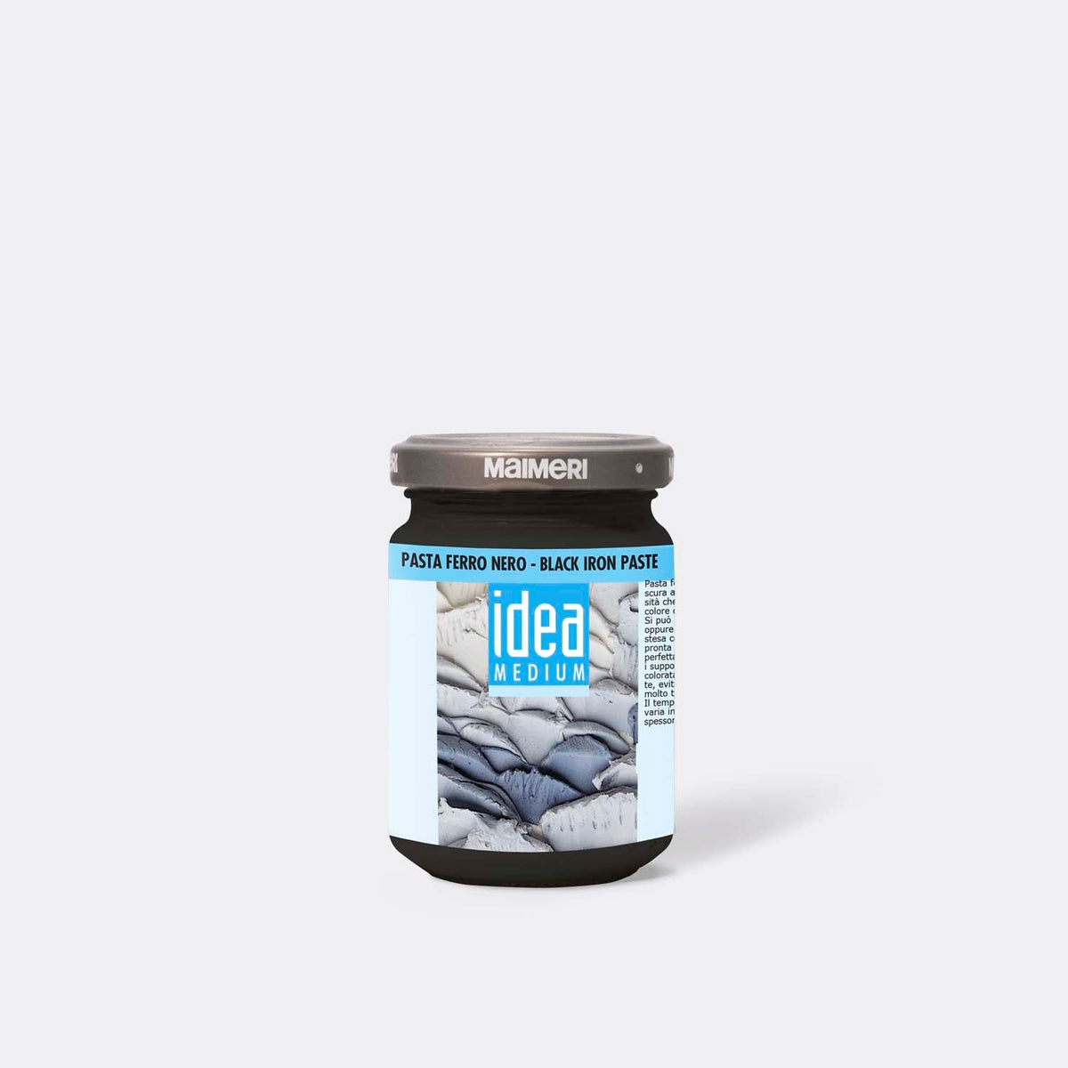 Maimeri fekete akril paszta Black Iron Paste 125 ml