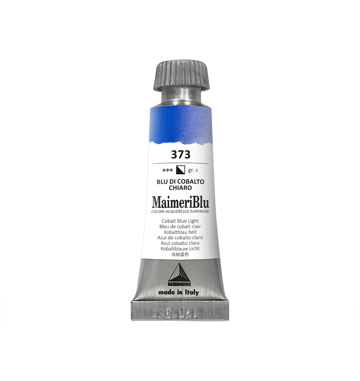 MAIMERI Maimeri Blu professzionális akvarellfesték 12 ml – Világos kobaltkék