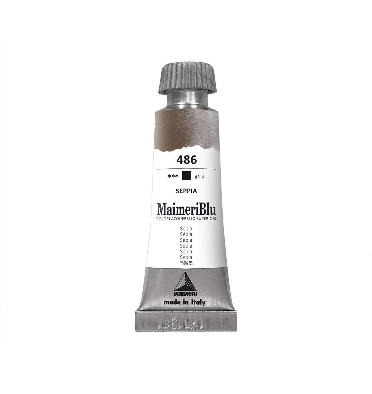 MAIMERI Maimeri Blu professzionális akvarellfesték 12 ml – Szépia