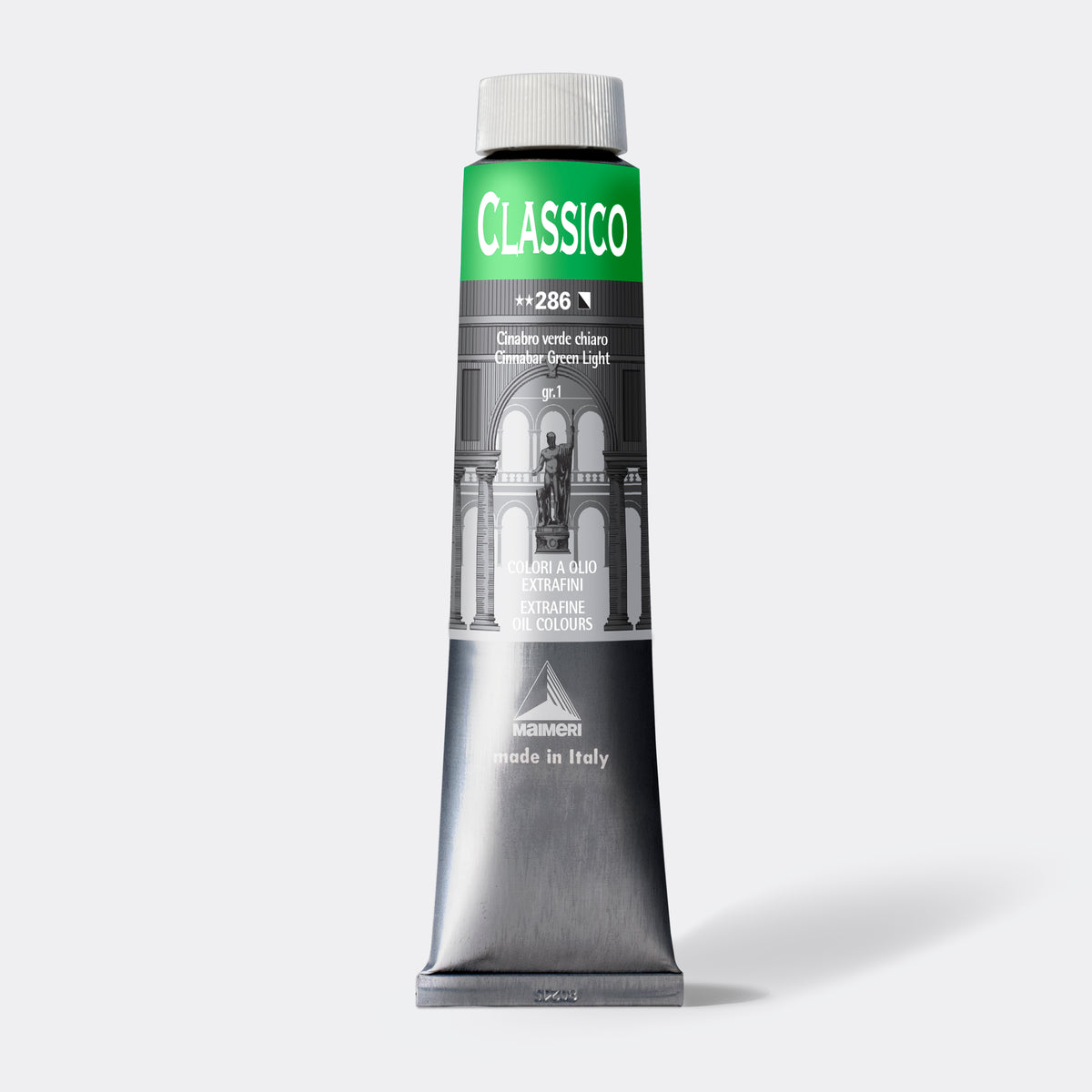 Maimeri Classico finom olajfesték 200 ml – Világos cinóberzöld