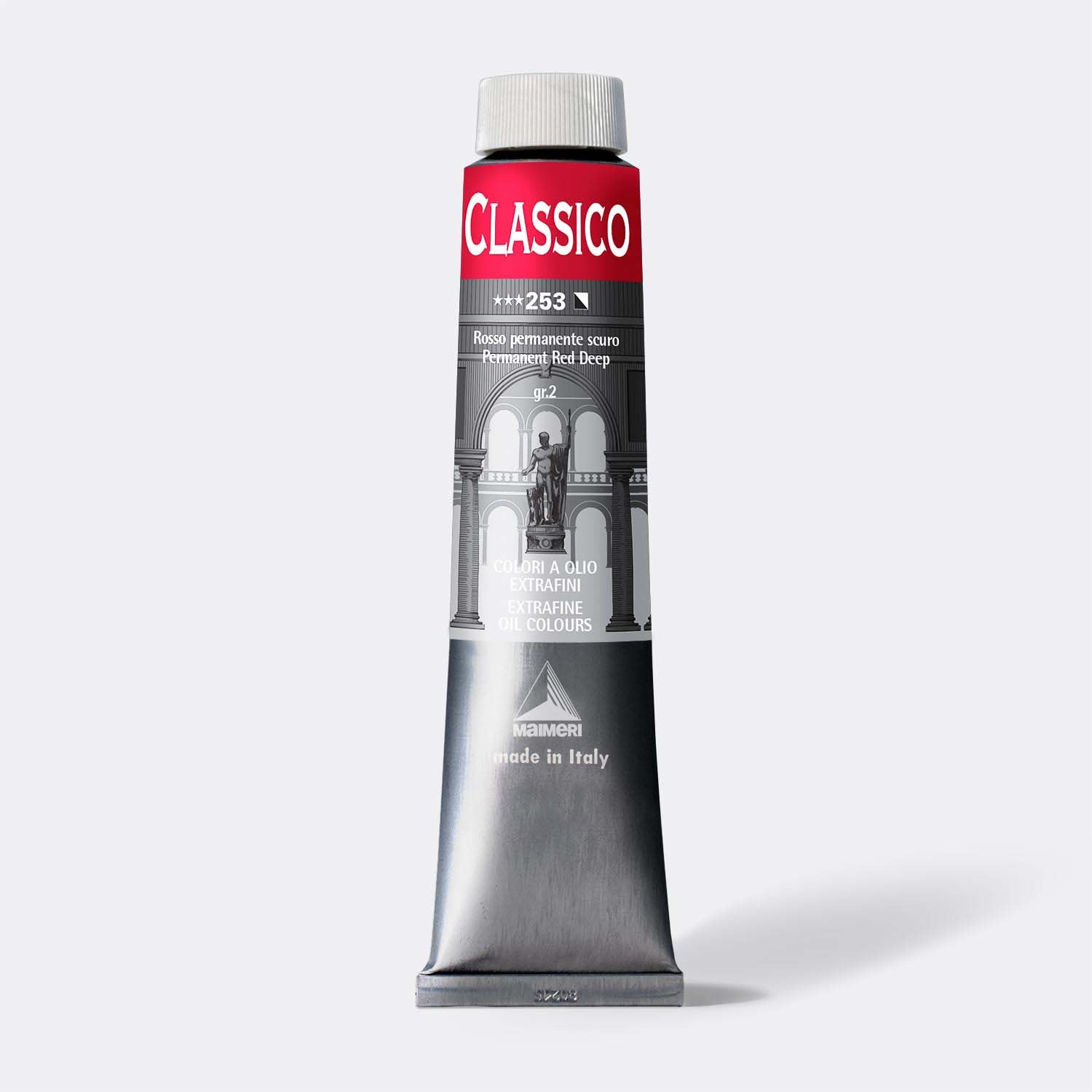 Maimeri Classico finom olajfesték 200 ml – Sötét permanent vörös