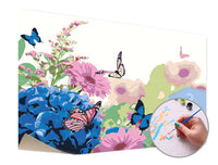 Festés a számok szerint BETWEEN FLOWERS – keret nélkül