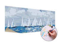 Festés számok szerint TÁBLÁK A HORIZONONON – keret nélkül