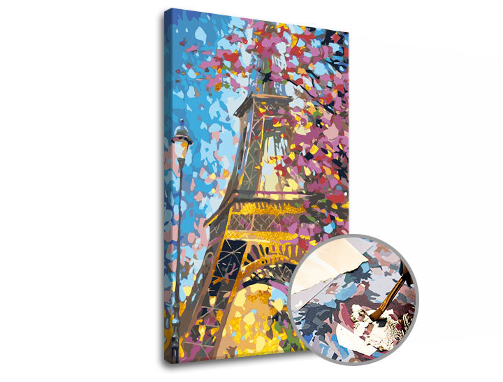 Számfestő PREMIUM GOLD – Eiffel Tower