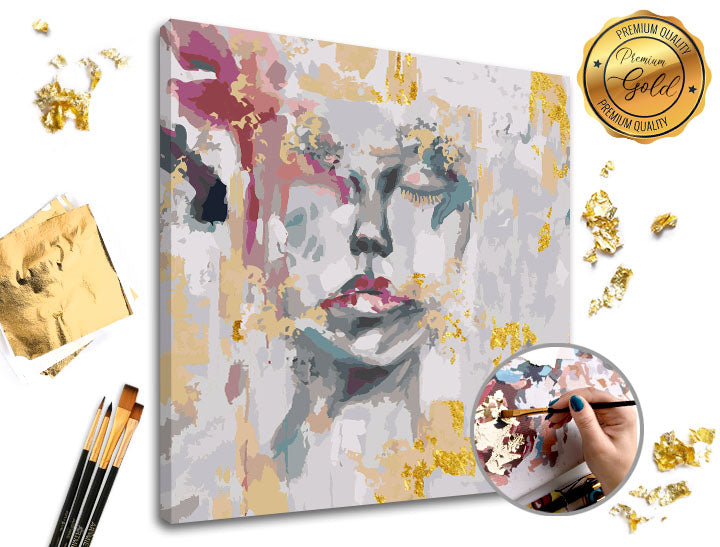 Számfestő készlet PREMIUM GOLD – Elfeledett | Elfeledett