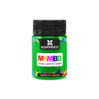 MAMBO akrilfesték textilhez és bőrhöz 50ml - 11 sárgászöld