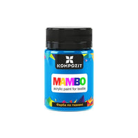 MAMBO akrilfesték textilhez és bőrhöz 50ml - 16 világoskék