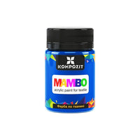 MAMBO akrilfesték textilhez és bőrhöz 50ml - 18 mélykék