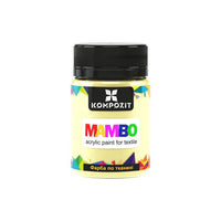 MAMBO akrilfesték textilhez és bőrhöz 50ml - 2 elefántcsont