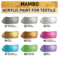 Mambo metál textil és bőr festékkészlet (2)
