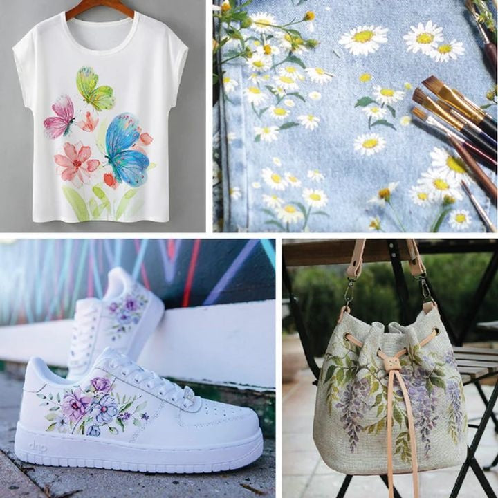 MAMBO pasztell textil és bőr festékkészlet (6)