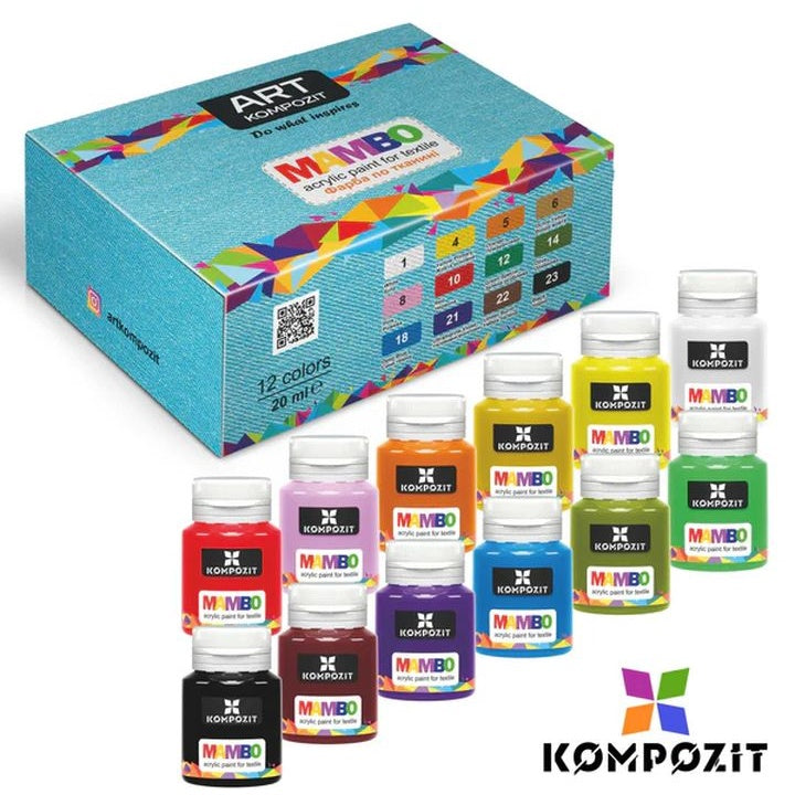 MAMBO textil és bőrfesték-készlet (1)