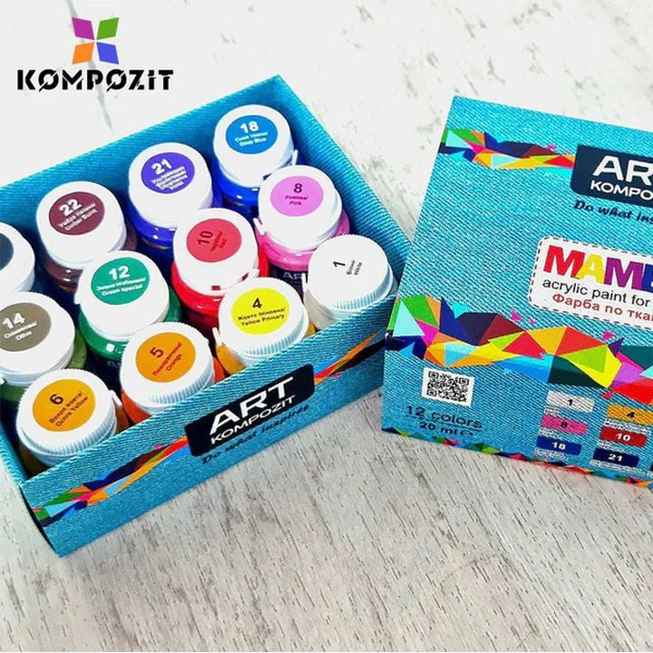 MAMBO textil és bőrfesték-készlet (2)