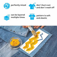 MAMBO textil és bőrfesték-készlet (5)