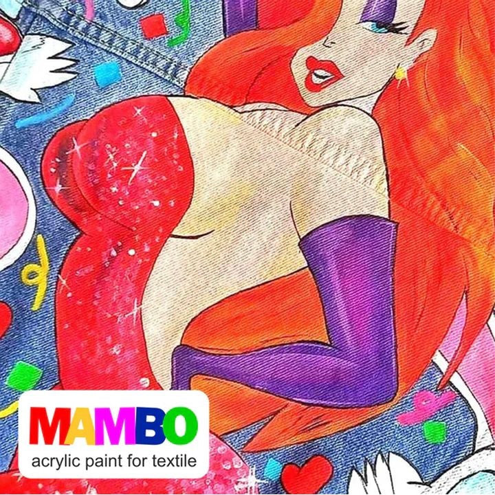 MAMBO textil és bőrfesték-készlet (6)