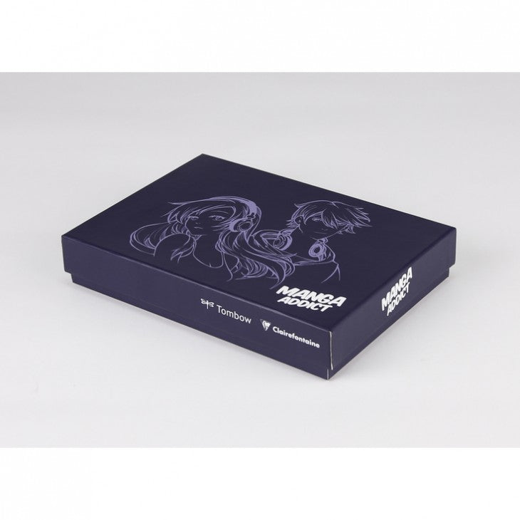 Manga rajzkészlet CLAIREFONTAINE Manga Addict Tombow A5 - 50 lapos