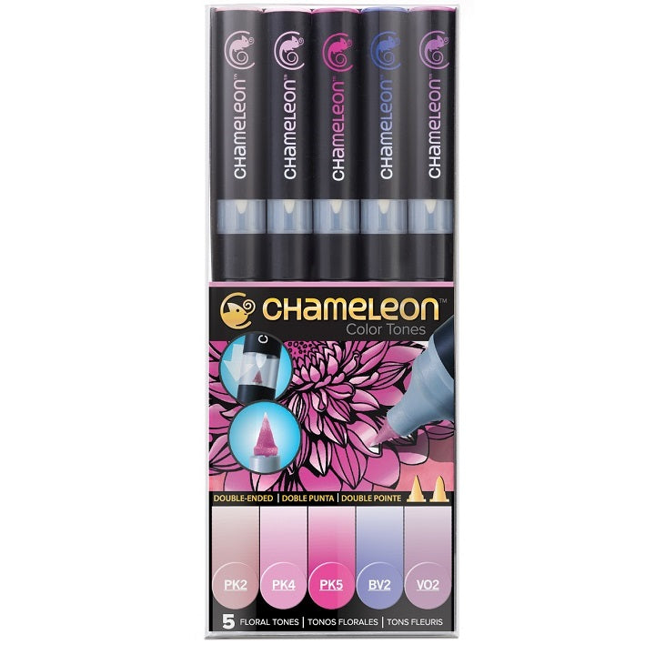 Marker szett Chameleon 5 darab - Floral Tones