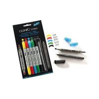 Markerek Copic Ciao Bright Tones / készlet 5+1