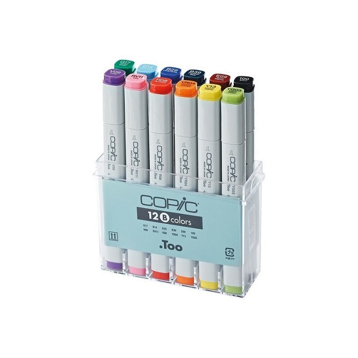 Markerek COPIC Classic Basic Colours / készlet 12 db