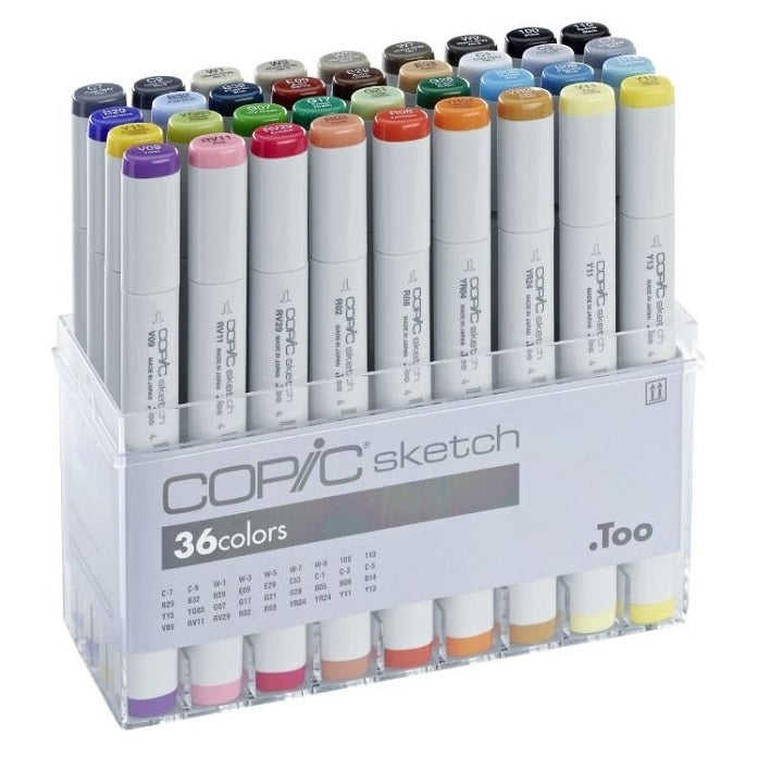 Markerek COPIC Sketch / készlet 36 db