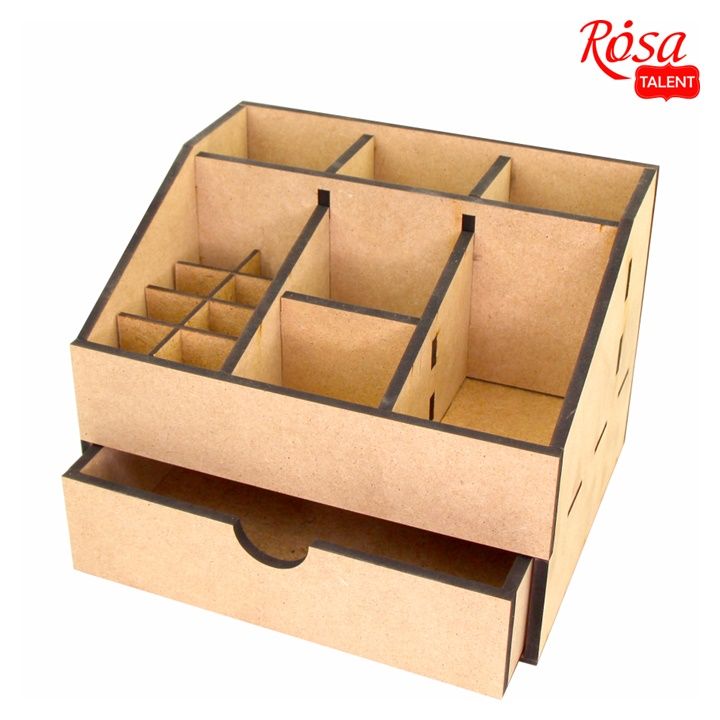 MDF szervező 1 fiókkal ROSA TALENT 22.5x18x16.5 cm MDF szervező 1 fiókkal ROSA TALENT 22.5x18x16.5 cm (2)