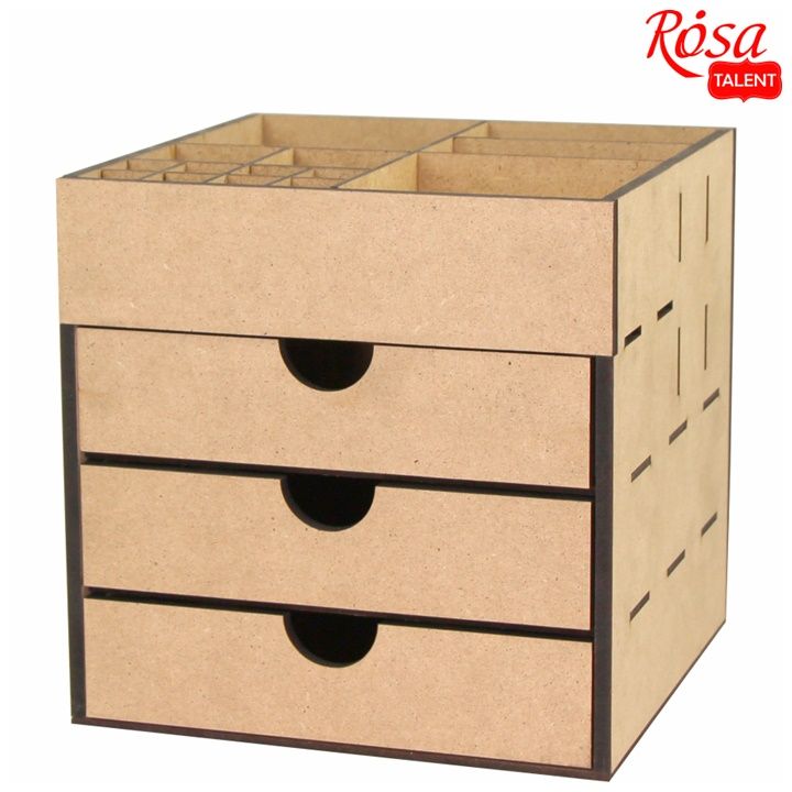 MDF szervező 3 fiókkal ROSA TALENT (1)