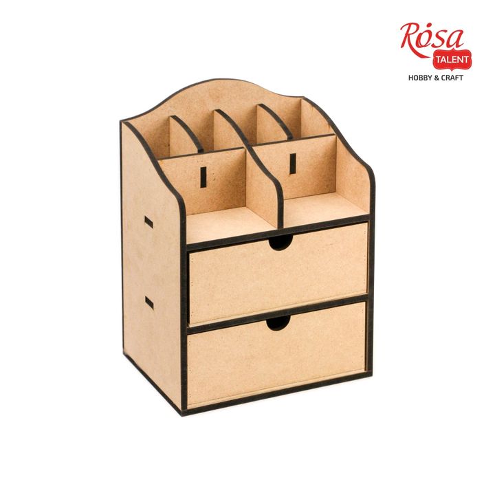 MDF szervező - komód 2 fiókkal ROSA TALENT 20х15х26 cm