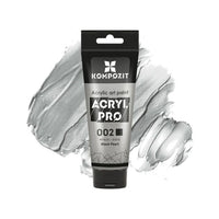 ACRYL PRO ART Composite fém akril festék 75 ml – 002 fekete gyöngyház
