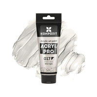 ACRYL PRO ART Composite fém akril festék 75 ml – 017 ezüst