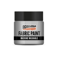Pentart Metallic textilfesték 50 ml – Ezüst