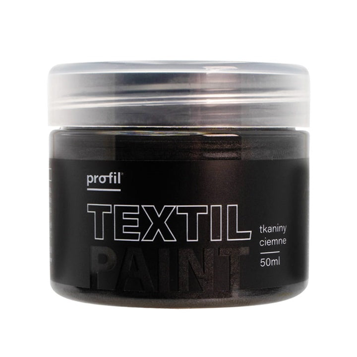 Metallikus Profile sötét textíliákhoz 50 ml – 05 - onyx