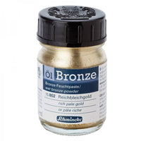 Metálpor Oil-Bronze Schmincke 50 ml – 15 802 világosarany mély