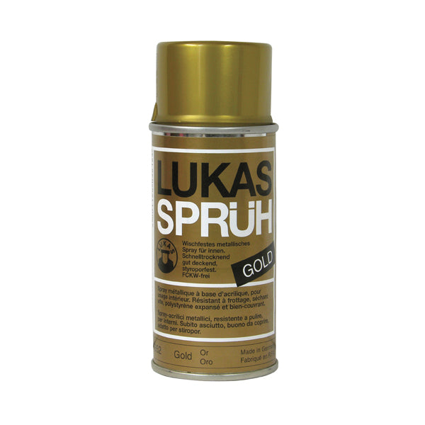 Fém hatású festékspray letörölhetetlen 150 ml – Gold