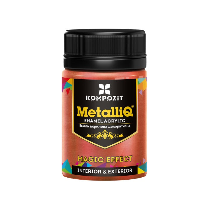 MetalliQ Kompozit akrilfesték fémes hatású 70g - réz