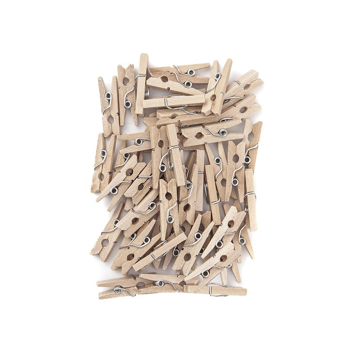 Mini fa ruhatű, 2,5 cm - 40 darabos csomag (1)