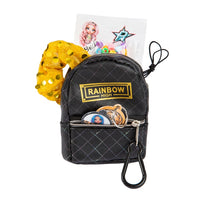 Mini hátizsák kiegészítőkkel RAINBOW HIGH fekete (2)
