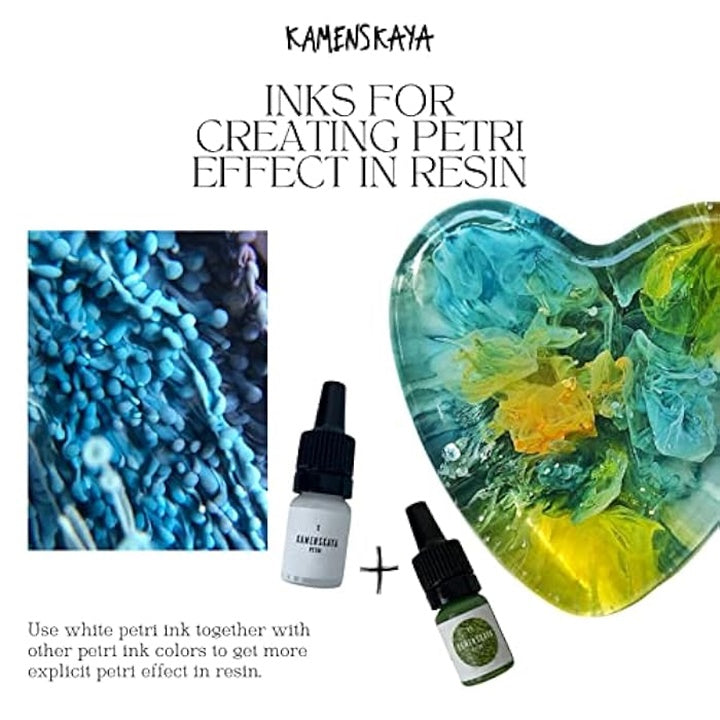 Mini készlet PETRI INKS KAMENSKAYA 13 x 5 ml gyantához (4)