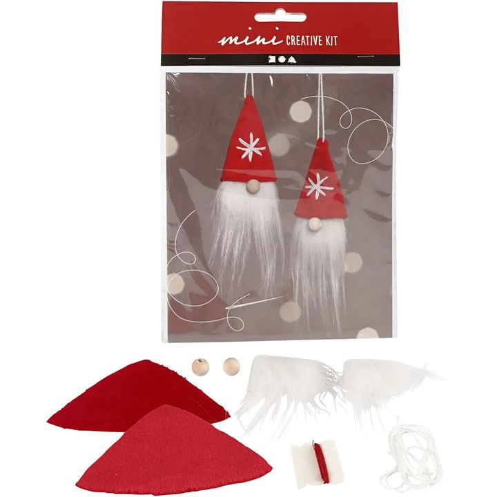 Mini kreatív készlet karácsonyi manók (2)