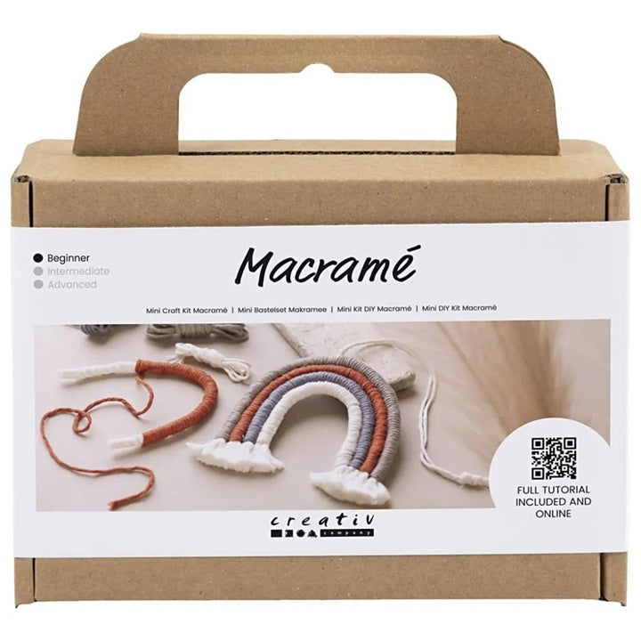 Mini makrame készlet | Szivárvány (1)