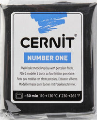 Modellező massza Cernit 56 g. - Fekete